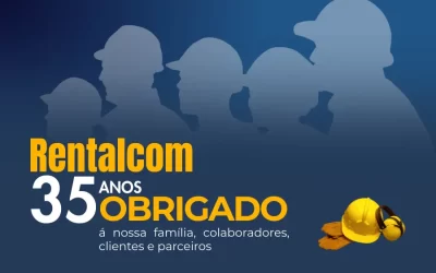 Vamos encerrando o mês de comemoração aos 35 anos da Rentalcom com um “Obrigado”