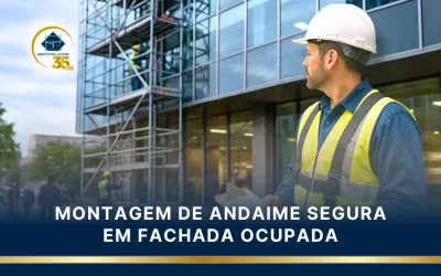 Mini-Case Rentalcom: Montagem de Andaime em Fachada Ocupada