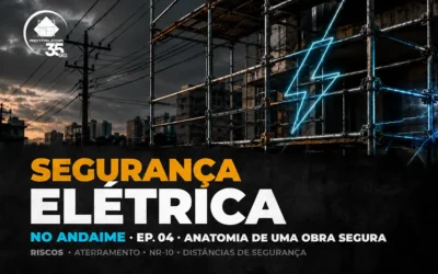 Segurança Elétrica no Andaime: Riscos, Aterramento e NR-10 — Anatomia de uma Obra Segura Ep. 4 · Rentalcom